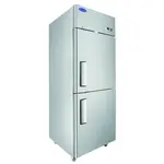 Atosa USA MBF8007GR 28.75'' 21.4 cu ft. Top Mounted 1 Section Solid Half Door Reach-In Freezer