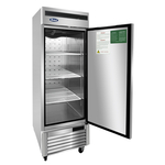 Atosa USA MBF8505GR 27.00'' 19.1 cu. ft. Bottom Mounted 1 Section Solid Door Reach-In Refrigerator