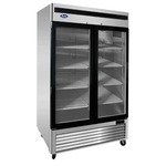 Atosa USA, Inc. Atosa USA MCF8703ES 54.40'' Section Glass Door Merchandiser Freezer