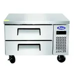 Atosa USA MGF8448GR 35.63" 2 Drawer Refrigerated Chef Base with Top - 115 Volts
