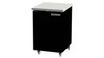 Beverage Air BB24HC-1-F-S Black 1 Solid Door Refrigerated Back Bar Storage Cabinet, 115 Volts