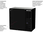 Beverage Air BB36HC-1-F-B-27 Black 1 Solid Door Refrigerated Back Bar Storage Cabinet, 115 Volts