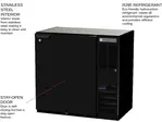 Beverage Air BB36HC-1-F-B Black 1 Solid Door Refrigerated Back Bar Storage Cabinet, 115 Volts