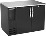 Beverage Air BB48HC-1-F-PT-B Refrigerated Pass-Thru Back Bar Open Food Rated