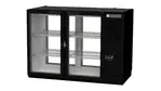 Beverage Air BB48HC-1-FG-PT-B Refrigerated Pass-Thru Back Bar Open Food Rated