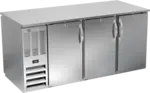 Beverage Air BB72HC-1-PT-S Refrigerated Back Bar Pass-Thru Storage Cabinet