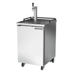 Beverage Air BM23HC-S-31 1 Tap 1/2 Barrel Draft Beer Cooler - Stainless Steel, 1 Keg Capacity, 115 Volts