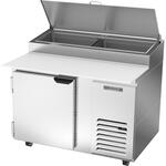 Beverage Air DP46HC 46'' 1 Door Counter Height Refrigerated Pizza Prep Table