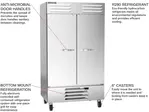 Beverage Air FB44HC-1S 47'' 44.0 cu. ft. Bottom Mounted 2 Section Solid Door Reach-In Freezer
