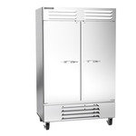 Beverage Air FB49HC-1S 52'' 46.2 cu. ft. Bottom Mounted 2 Section Solid Door Reach-In Freezer