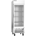 Beverage Air HBF23HC-1-G 27.25'' 22.5 cu. ft. Bottom Mounted 1 Section Glass Door Reach-In Freezer