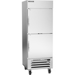 Beverage Air HBF27HC-1-HS 30'' 26.57 cu. ft. Bottom Mounted 1 Section Solid Half Door Reach-In Freezer