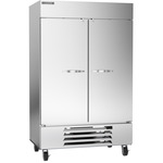 Beverage Air HBF49HC-1 52.00'' 46.2 cu. ft. Bottom Mounted 2 Section Solid Door Reach-In Freezer