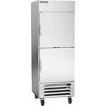 Beverage Air HBR27HC-1-HS 30'' 25.88 cu. ft. Bottom Mounted 1 Section Solid Half Door Reach-In Refrigerator