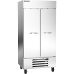 Beverage Air HBR35HC-1 39.50'' Bottom Mounted 2 Section Door Reach-In Refrigerator