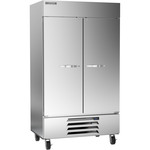 Beverage Air HBR44HC-1 47'' 40.2 cu. ft. Bottom Mounted 2 Section Solid Door Reach-In Refrigerator