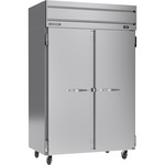 Beverage Air HF2HC-1S 52.00'' 45.2 cu. ft. Top Mounted 2 Section Solid Door Reach-In Freezer