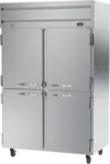 Beverage Air HFP2HC-1HS 52.00'' 45.2 cu. ft. Top Mounted 2 Section Solid Door Reach-In Freezer