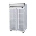 Beverage Air HFPS2HC-1G 52.00'' 46.29 cu. ft. Top Mounted 2 Section Glass Door Reach-In Freezer