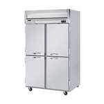 Beverage Air HFPS2HC-1HS 52.00'' 45.2 cu. ft. Top Mounted 2 Section Solid Door Reach-In Freezer