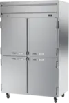 Beverage Air HFPS2HC-1HS 52.00'' 45.2 cu. ft. Top Mounted 2 Section Solid Door Reach-In Freezer