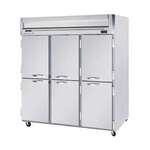 Beverage Air HFPS3HC-1HS 78.00'' 69.1 cu. ft. Top Mounted 3 Section Solid Door Reach-In Freezer