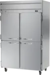 Beverage Air HFS2HC-1HS 52.00'' 45.2 cu. ft. Top Mounted 2 Section Solid Door Reach-In Freezer
