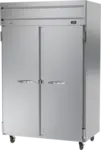 Beverage Air HFS2HC-1S 52.00'' 45.2 cu. ft. Top Mounted 2 Section Solid Door Reach-In Freezer
