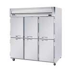 Beverage Air HFS3HC-1HS 78.00'' 69.1 cu. ft. Top Mounted 3 Section Solid Door Reach-In Freezer