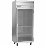 Beverage Air HR1WHC-1G 35.00'' 30.76 cu. ft. Top Mounted 1 Section Glass Door Reach-In Refrigerator