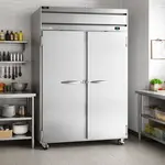 Beverage Air HR2HC-1S 52.00'' 45.2 cu. ft. Top Mounted 2 Section Solid Door Reach-In Refrigerator