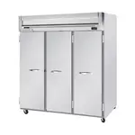Beverage Air HRP3HC-1S 78.00'' 71.52 cu. ft. Top Mounted 3 Section Solid Door Reach-In Refrigerator