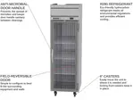 Beverage Air HRPS1HC-1G 26'' 22.28 cu. ft. Top Mounted 1 Section Glass Door Reach-In Refrigerator