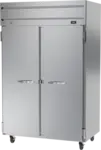 Beverage Air HRS2HC-1S 52.00'' 45.2 cu. ft. Top Mounted 2 Section Solid Door Reach-In Refrigerator