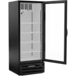 Beverage Air MMF12HC-1-B 24.13'' 11.9 cu. ft. 1 Section Black Glass Door Merchandiser Freezer