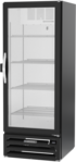 Beverage Air MMF12HC-1-B-IQ 25.38'' 11.8 cu. ft. 1 Section Black Glass Door Merchandiser Freezer