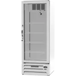 Beverage Air MMF12HC-1-W 24.13'' 11.9 cu. ft. 1 Section White Glass Door Merchandiser Freezer