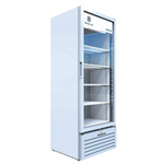 Beverage Air MT23-1W 29.56'' White 1 Section Swing Refrigerated Glass Door Merchandiser
