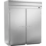 Beverage Air PFI2HC-1AS 68.88" Top Mounted 2 Section Roll-in Freezer with 2 Left/Right Hinged Solid Doors - 71.0 cu. ft.