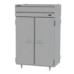 Beverage Air PRD2HC-1AS 52.13'' 48.0 cu. ft. 2 Section Solid Door Pass-Thru Refrigerator