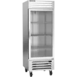 Beverage Air RB27HC-1G 30'' 25.88 cu. ft. Bottom Mounted 1 Section Glass Door Reach-In Refrigerator