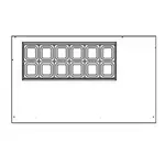 Beverage Air SPED60HC-12C-4 60'' 4 Drawer Counter Height Refrigerated Sandwich / Salad Prep Table with Cutting Top