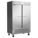 Beverage Air SR2HC-1S 52.00'' 42.98 cu. ft. Bottom Mounted 2 Section Solid Door Reach-In Refrigerator