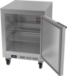 Beverage Air UCF24HC 24'' 1 Section Undercounter Freezer with 1 Right Hinged Solid Door and Front Breathing Compressor