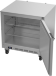 Beverage Air UCF32AHC 32'' 1 Section Undercounter Freezer with 1 Right Hinged Solid Door and Front Breathing Compressor