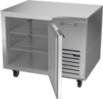 Beverage Air UCR41AHC 41'' 1 Section Undercounter Refrigerator with 1 Right Hinged Solid Door and Front Breathing Compressor