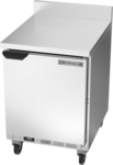 Beverage Air WTF24AHC-FIP 24'' 1 Door Counter Height Worktop Freezer with Side / Rear Breathing Compressor - 5.16 cu. ft.