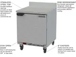 Beverage Air WTF27HC 27'' 1 Door Counter Height Worktop Freezer with Side / Rear Breathing Compressor - 5.25 cu. ft.
