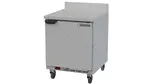 Beverage Air WTF27HC 27'' 1 Door Counter Height Worktop Freezer with Side / Rear Breathing Compressor - 5.25 cu. ft.