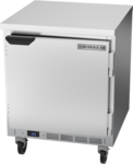 Beverage Air WTF27HC-FLT 27'' 1 Door Counter Height Worktop Freezer with Side / Rear Breathing Compressor - 5.25 cu. ft.